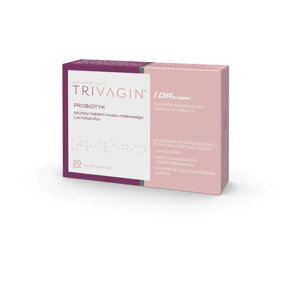 Trivagin, Προβιοτικό για Γυναίκες, Κάψουλες για χορήγηση από το στόμα