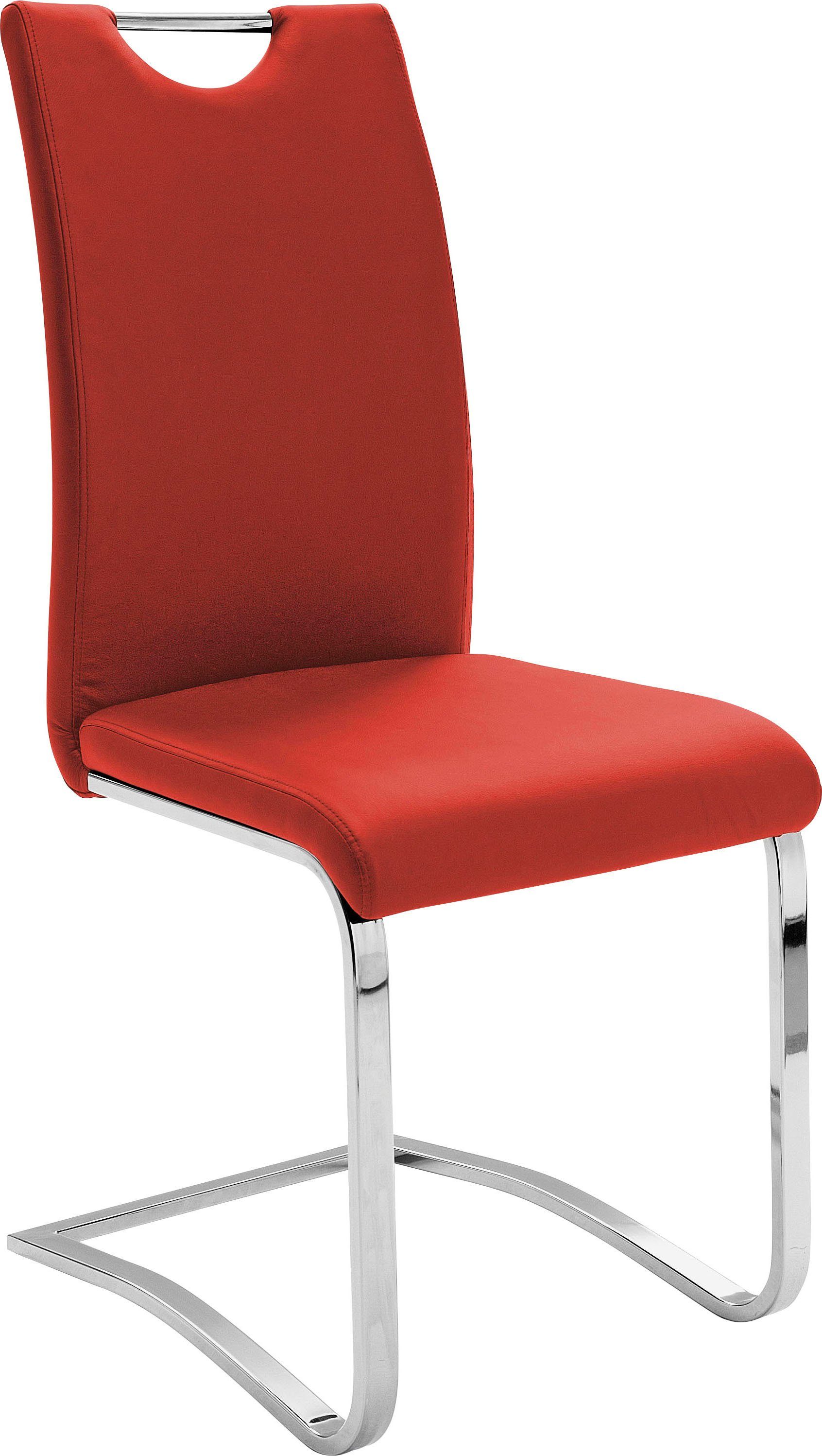 MCA furniture Freischwinger Köln (Set, 4 St), Kunstlederbezug, Komfortsitzhöhe, Stuhl belastbar bis 120 kg