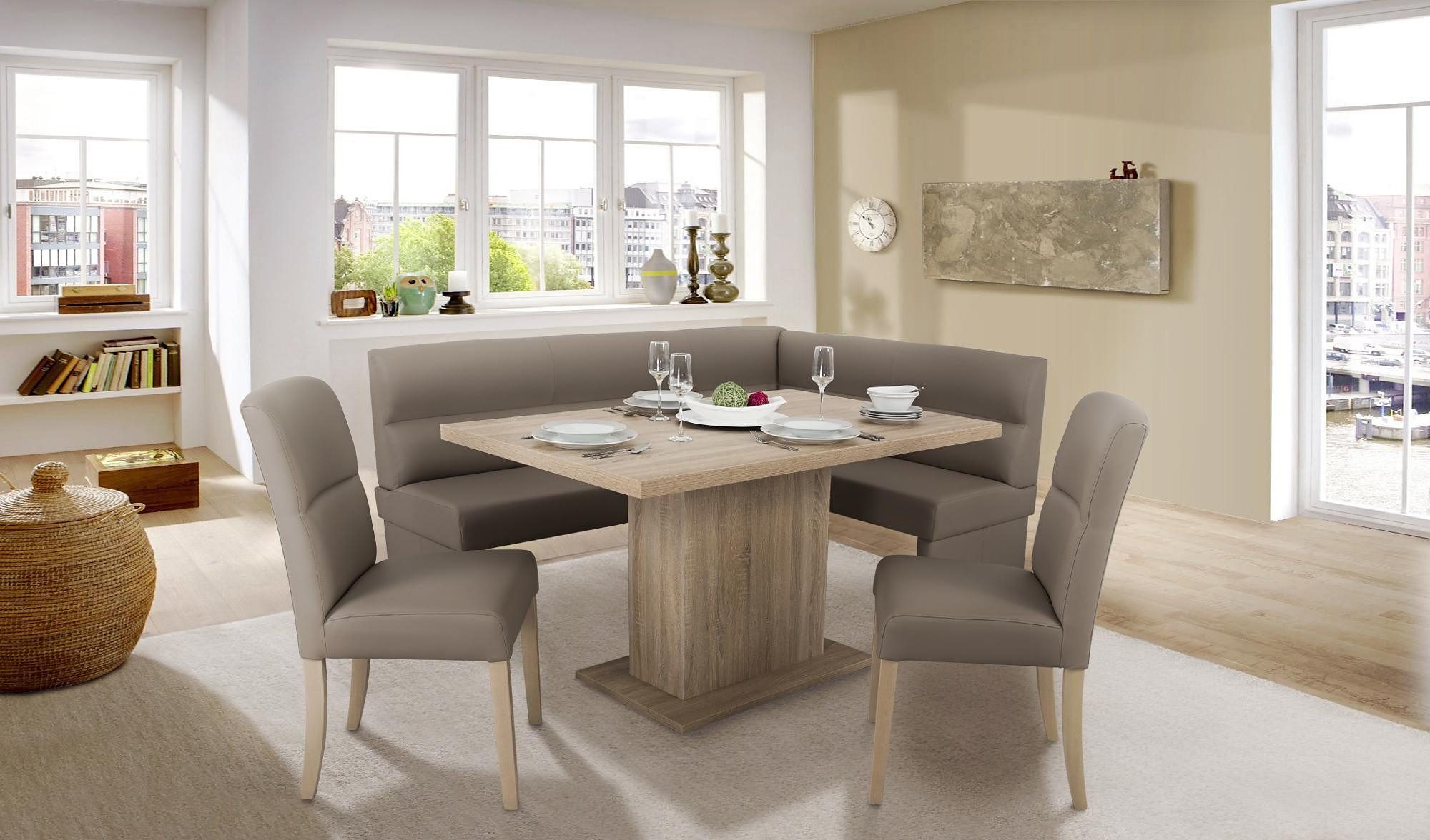 Home affaire Säulen-Esstisch Cross, Breite 136 cm