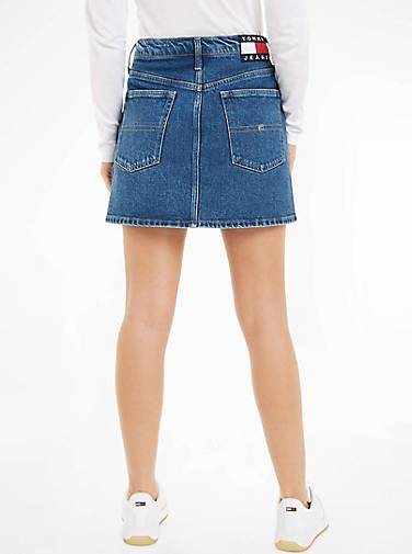 TOMMY-JEANS Damen Jeansrock
