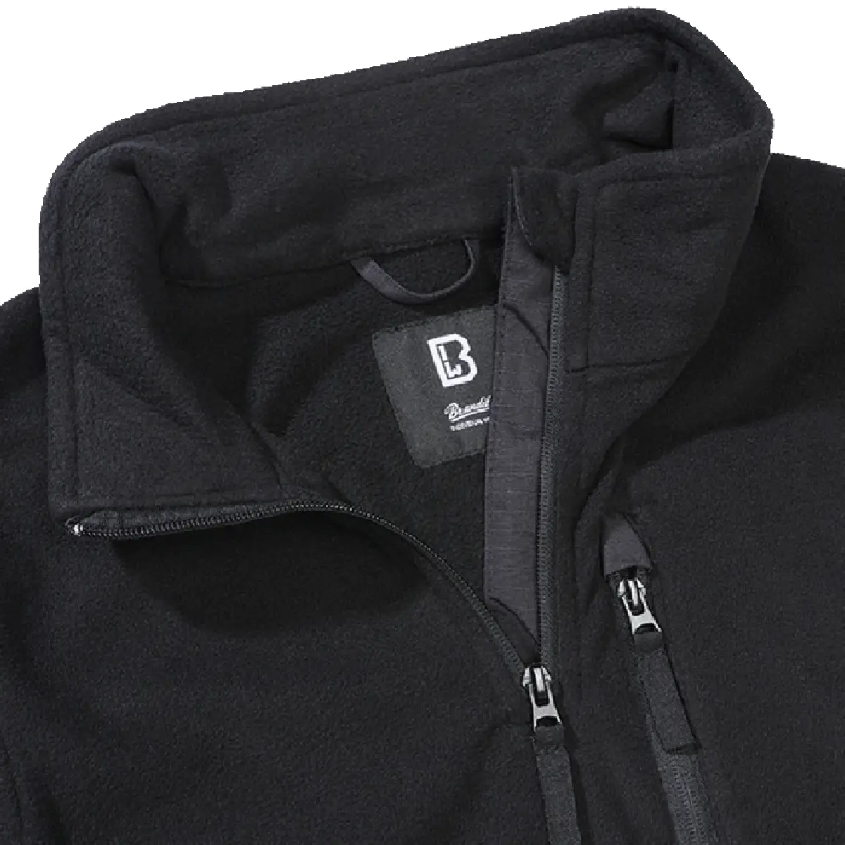 Brandit Fleece Troyer schwarz
