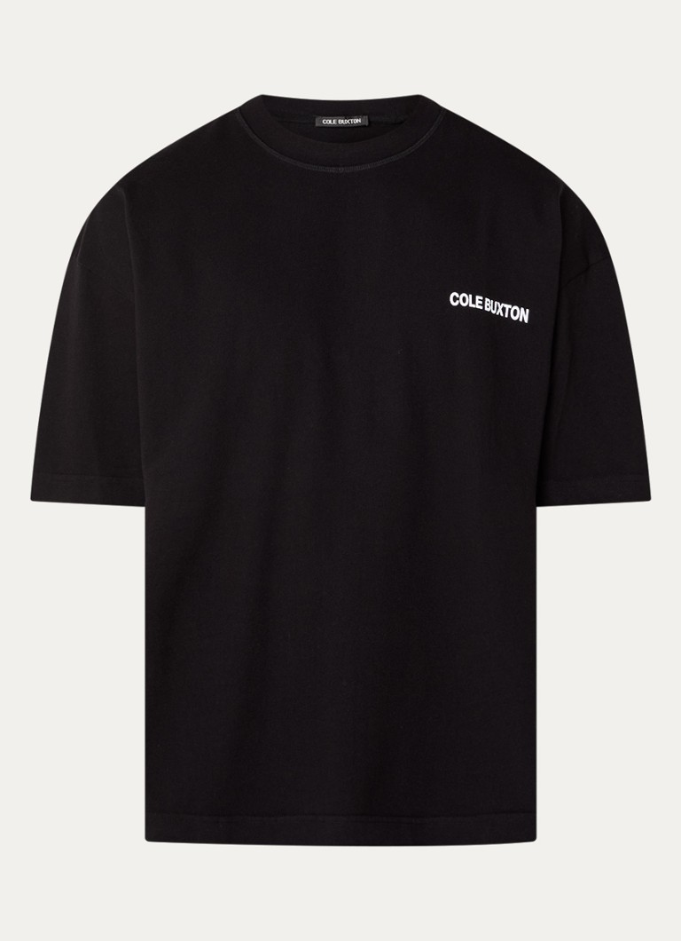 Cole Buxton Sportswear -t-paita, jossa logo ja painatus takana
