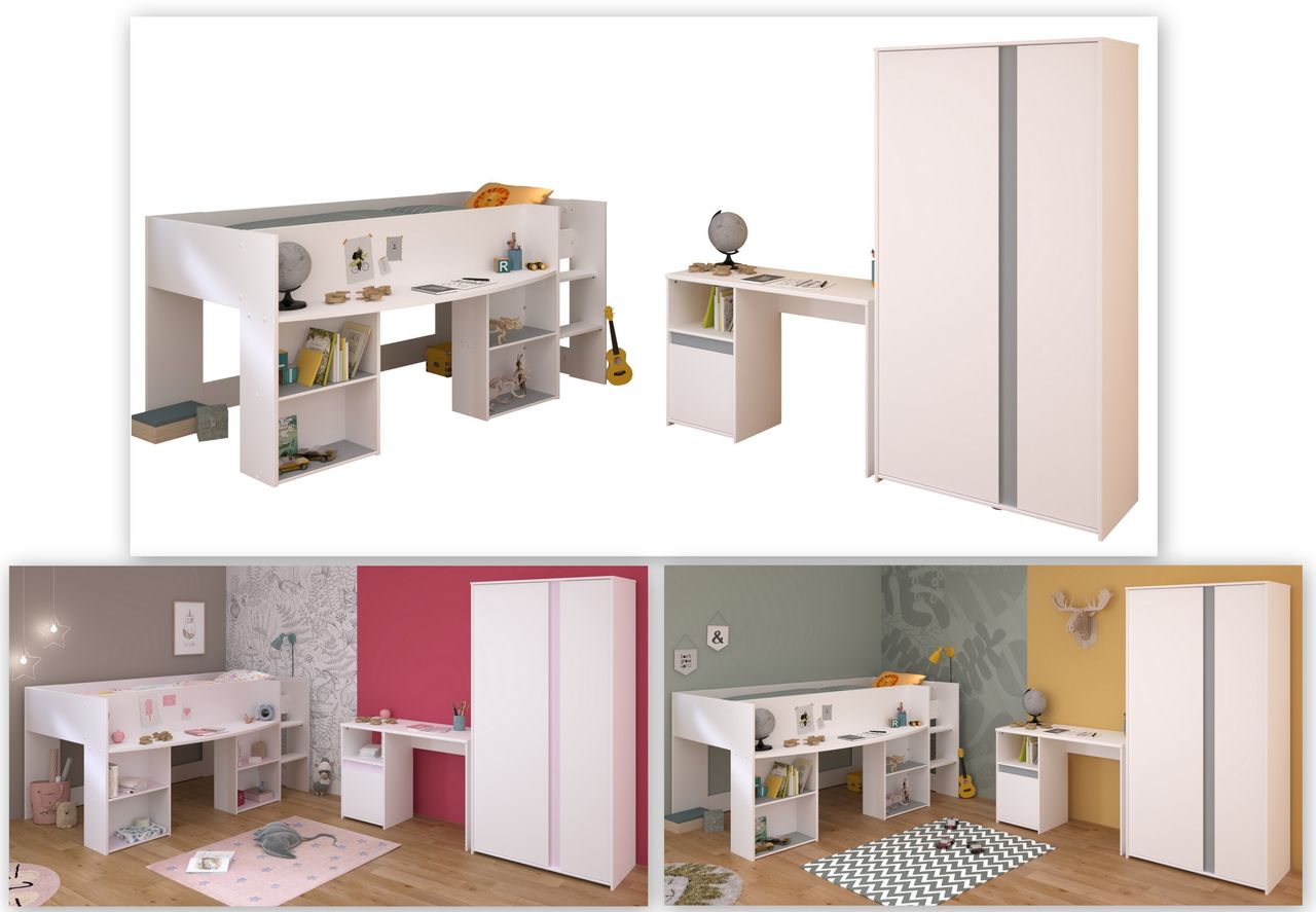 Parisot Kinderzimmer, 3-tlg., Pirouette 13