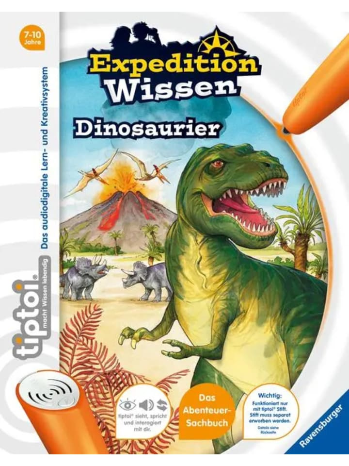 Ravensburger tiptoi® Expedition Wissen: Dinosaurier günstig kaufen onesize