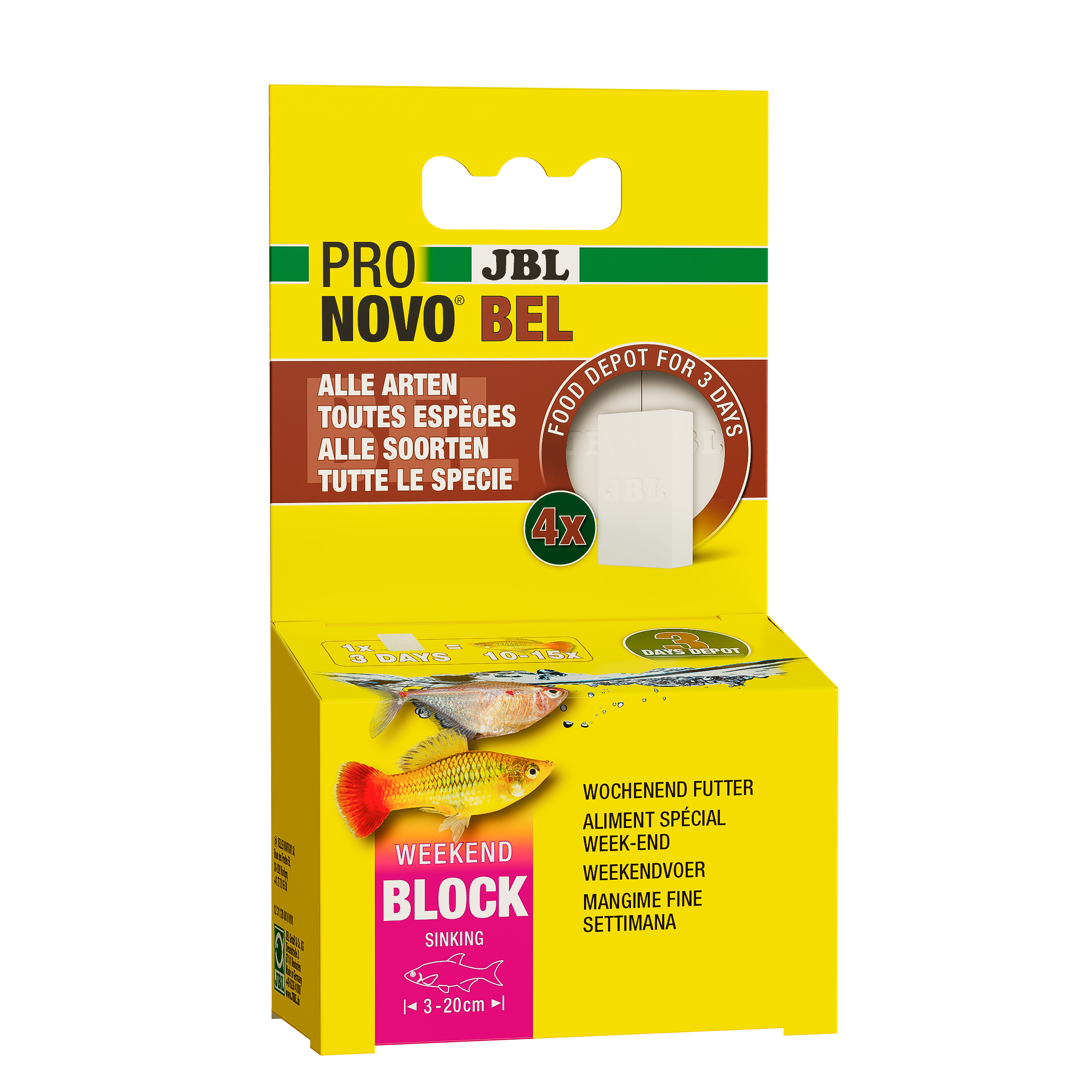 JBL Hauptfutter JBL PRONOVO Bel Weekend