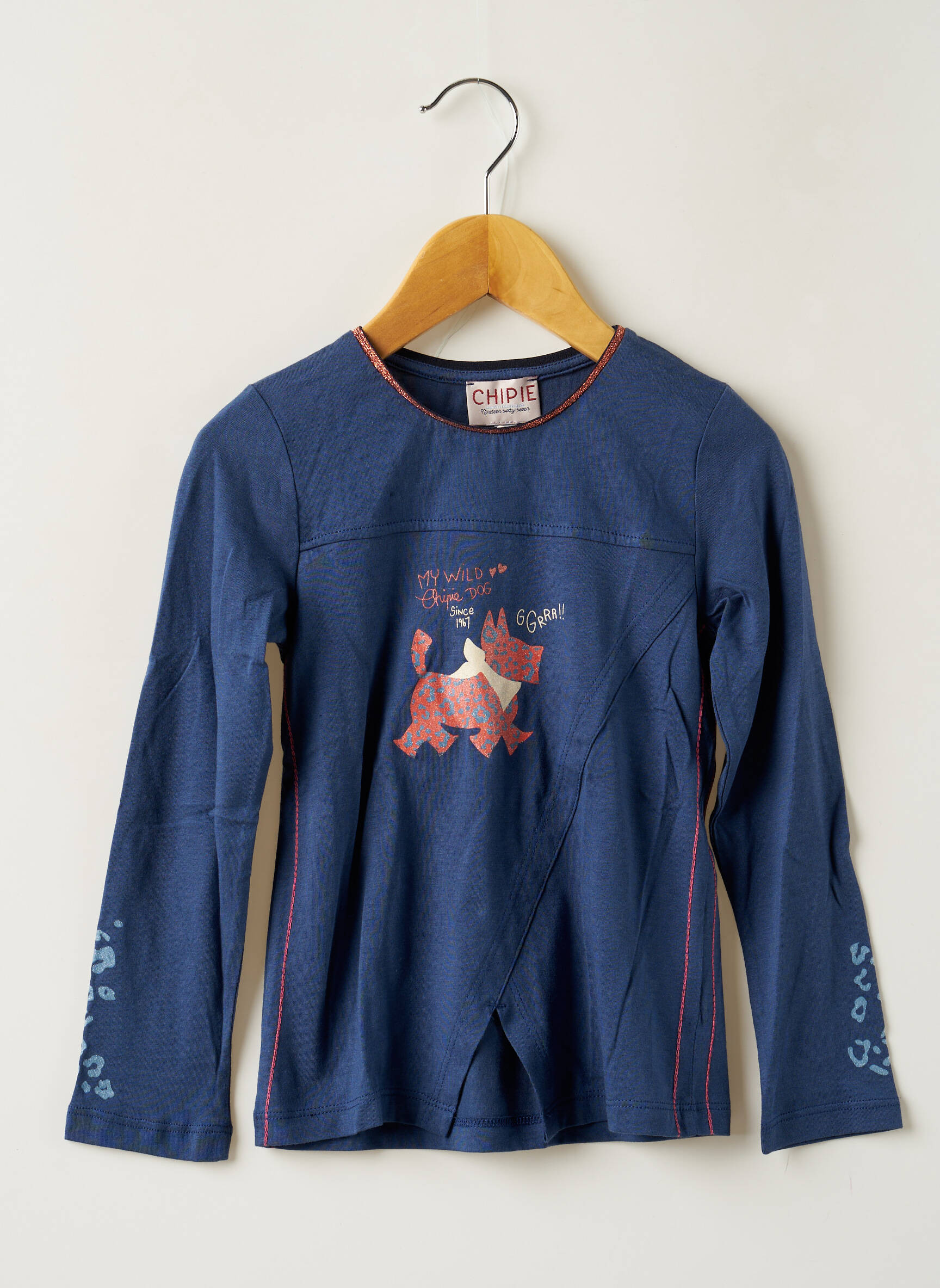 Chipie Tshirts Fille couleur bleu