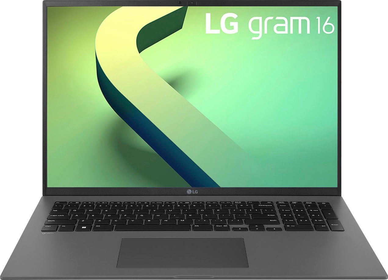 LG gram 16 Notebook (40,6 cm/16 Zoll, Intel Core i7 1260P, Iris© Xe Graphics, 512 GB SSD)