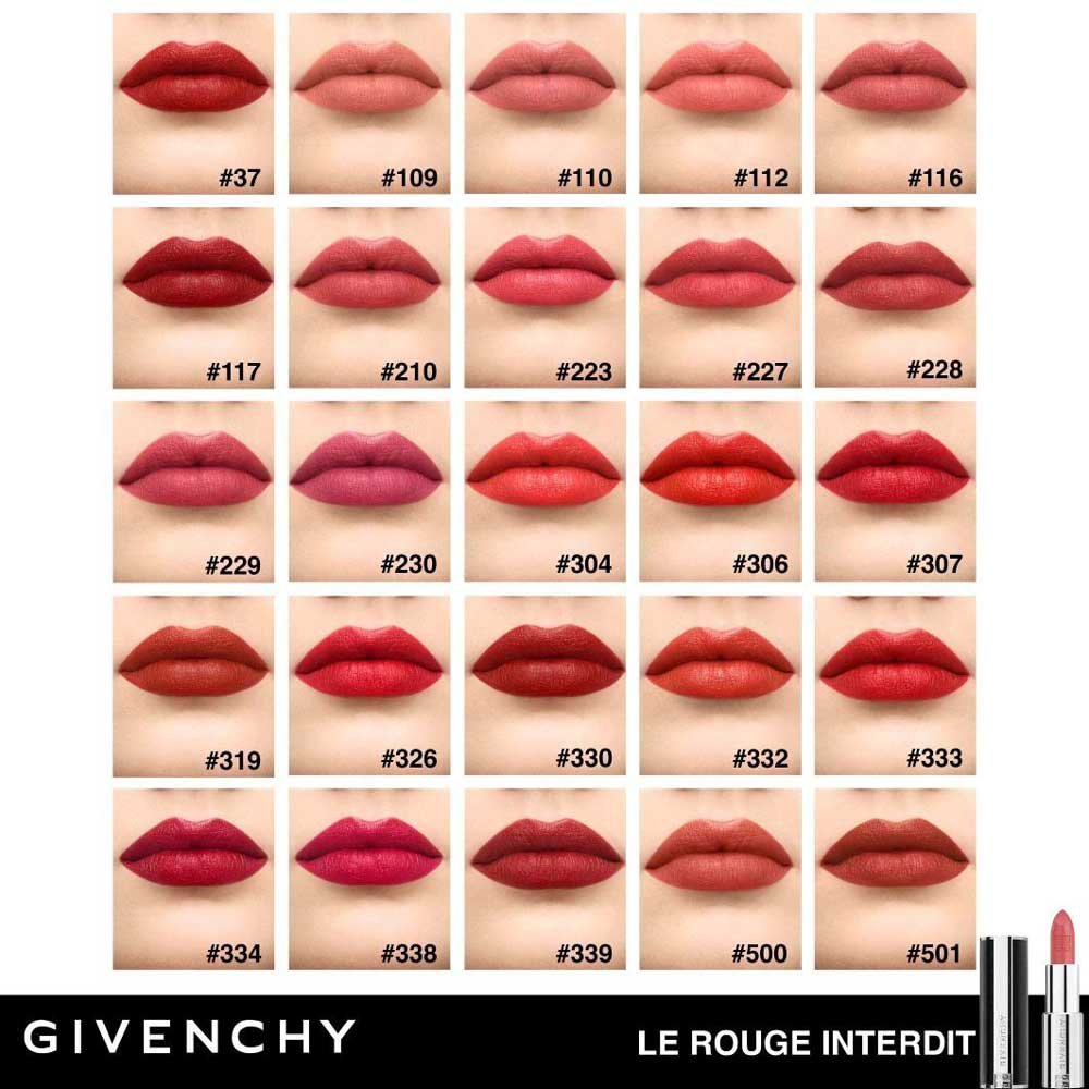 Givenchy Lippen Le Rouge Interdit Intense Silk