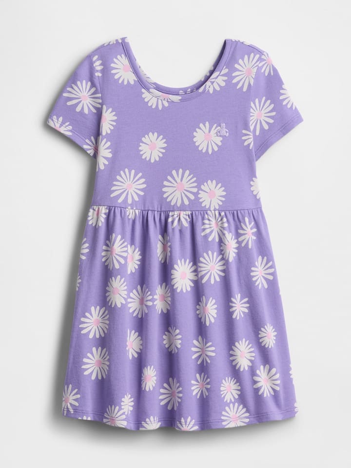 GAP Kleid in Lila/ Weiß/ Rosa günstig kaufen