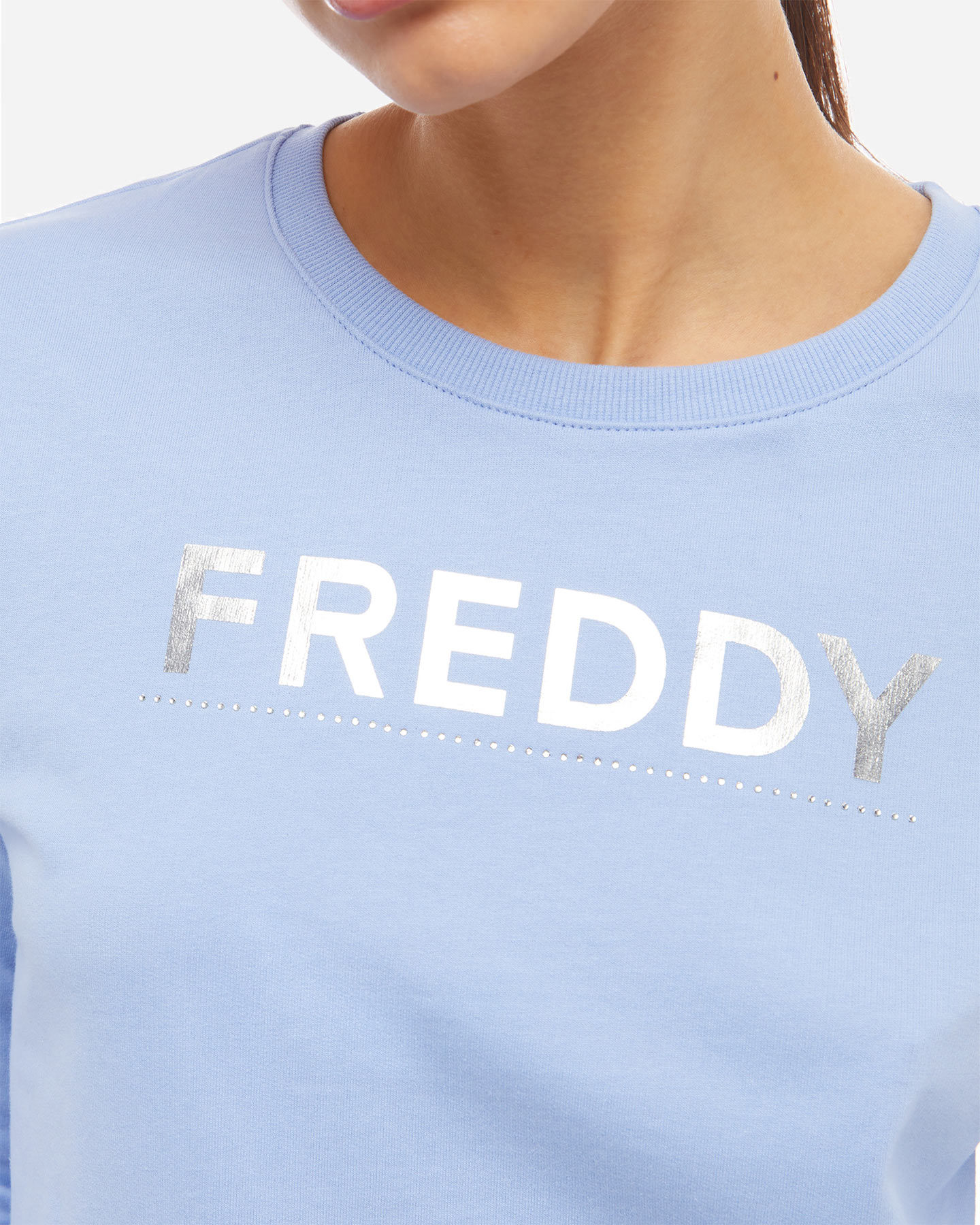 Felpa Freddy Strass W S4WSMUS3-B125-