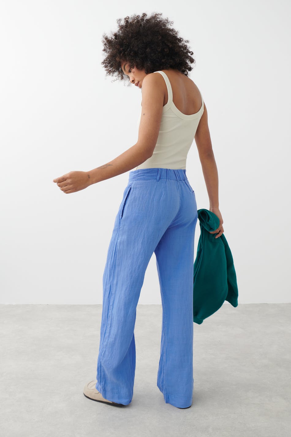 Linen trousers