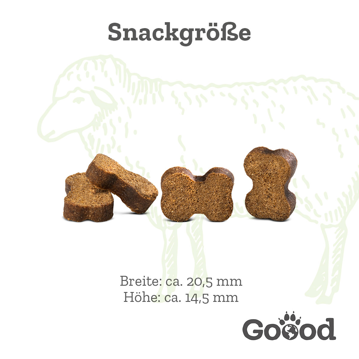 Goood Soft Gooodies Freiland-Lamm 100g kaufen bei ZooRoyal