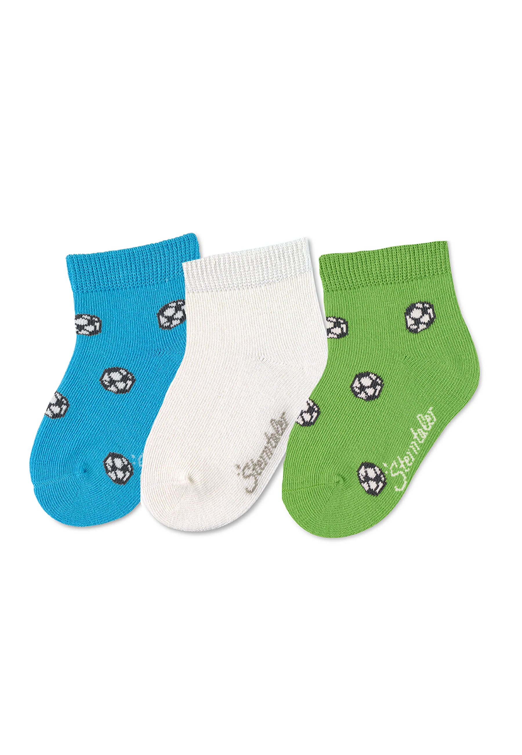 Sneaker-Socken 3erPack Fußball
