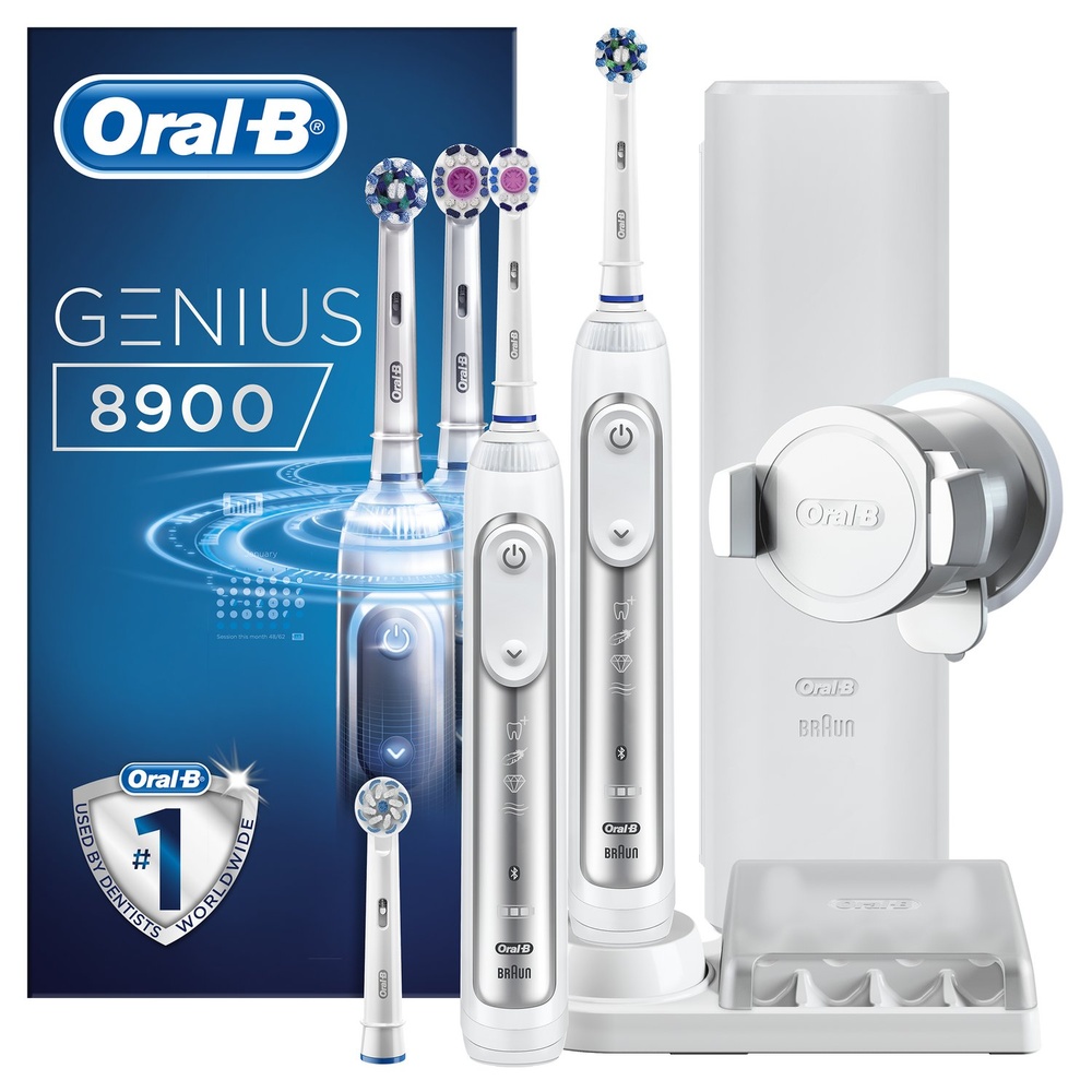 oral-b Oral-B Genius 8900 Brosse À Dents Électrique x2 Brosse À Dents Electrique