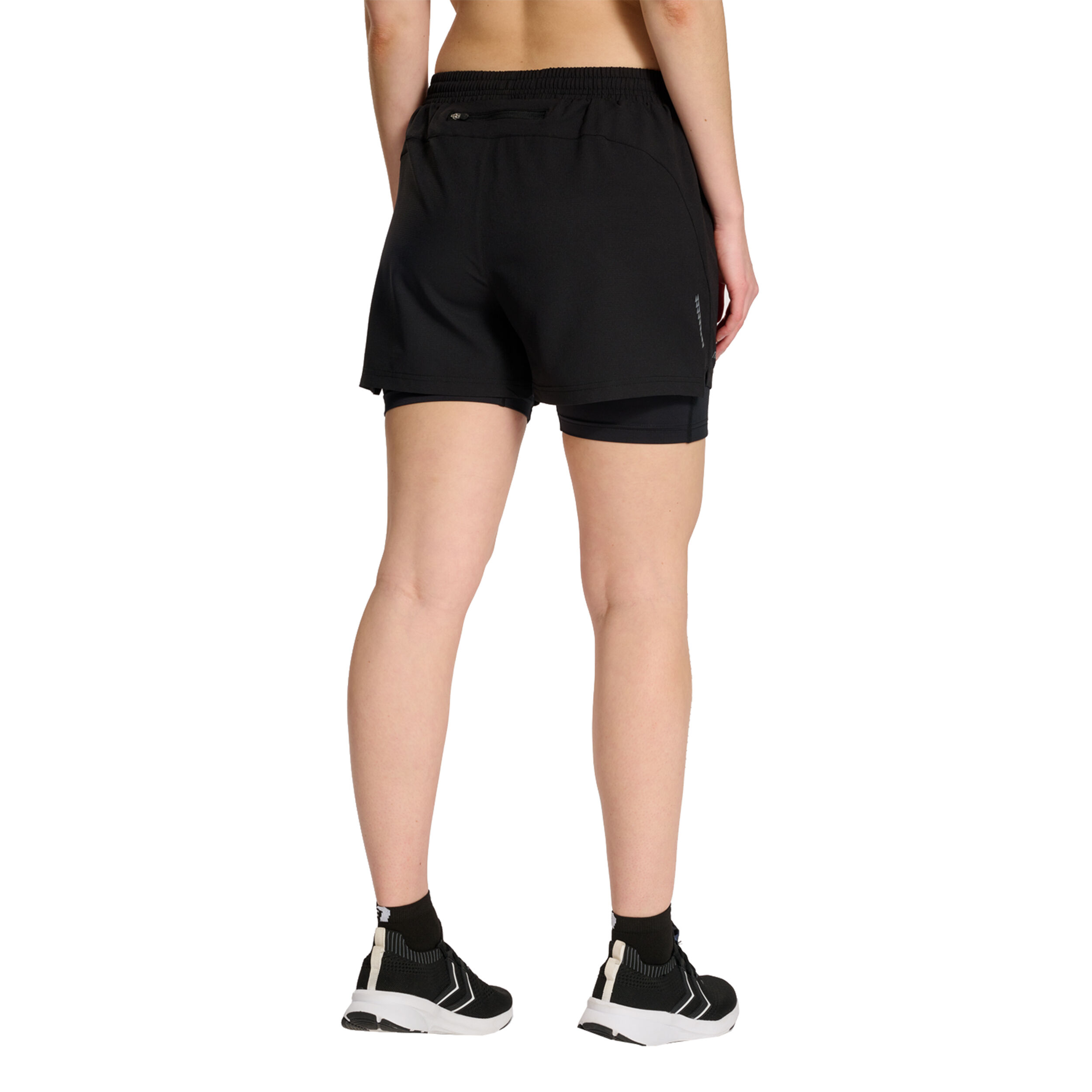 Dallas Shorts 2in1 Shorts Damen - Schwarz
