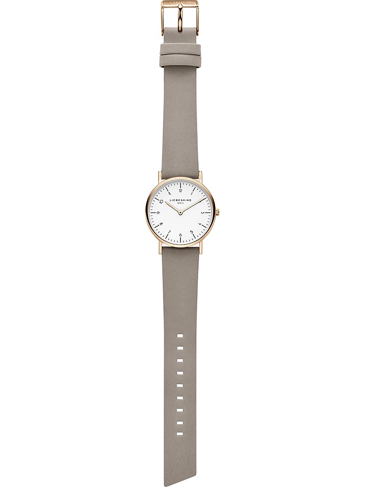 Liebeskind Quarzuhr in Grau/ Gold/ Weiß günstig kaufen onesize