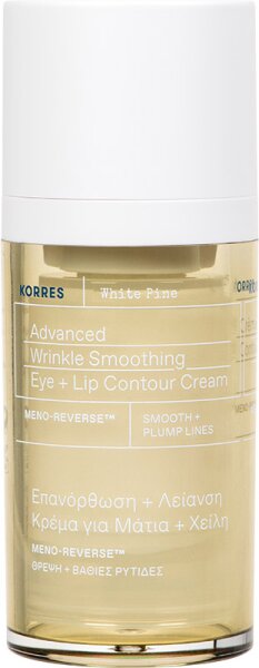 KORRES White Pine Wrinkle Smoothing Eye+Lip Contour Cream Augencreme