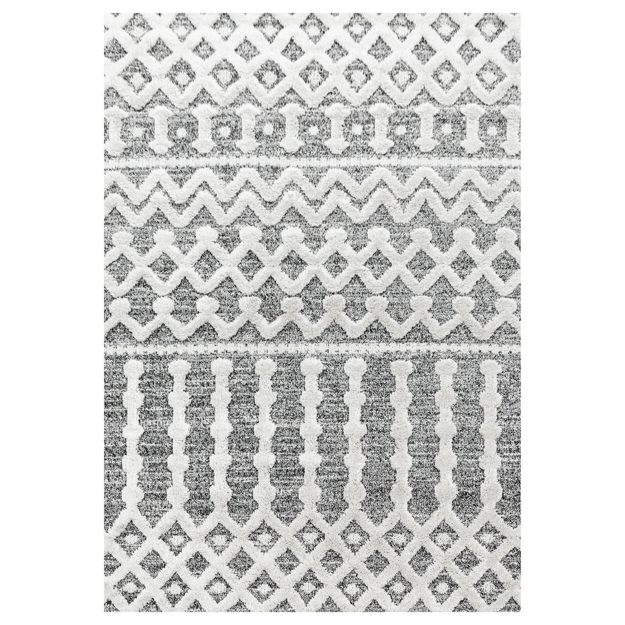 Ayyildiz Teppich, PISA 4710, GREY, 280 x 370 cm