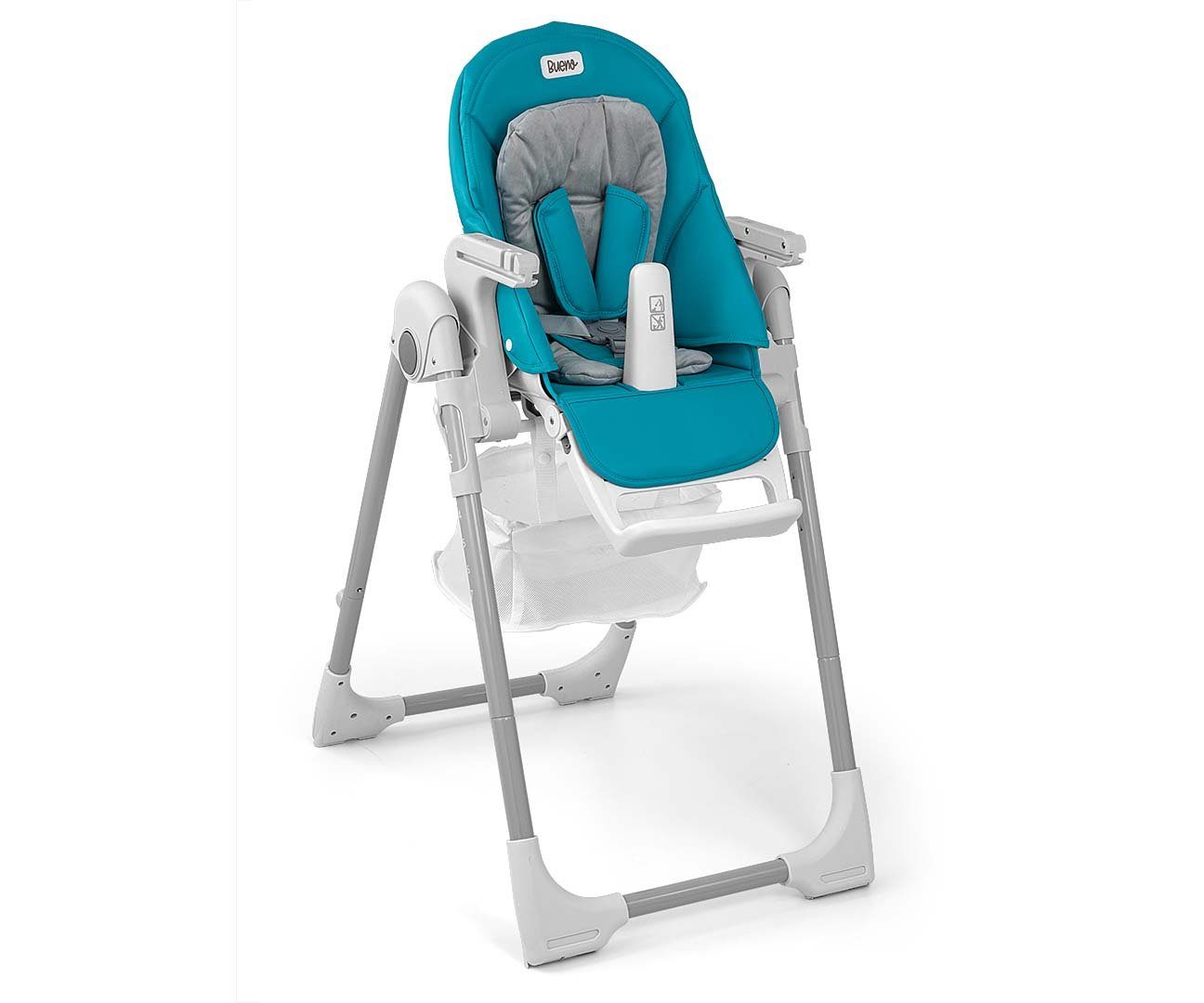 LeNoSa Hochstuhl Babystuhl ab 6 Monaten bis 3 Jahre • abnehmbare Ablage • 5-Punkt-Sicherheitsgurte