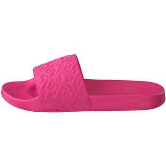 Tommy Hilfiger TH Elevated Slide in pink
