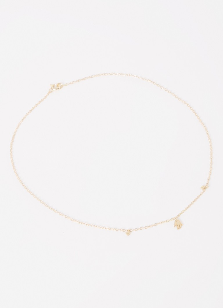 Colier Monsieur Paris Dina din aur galben de 18k