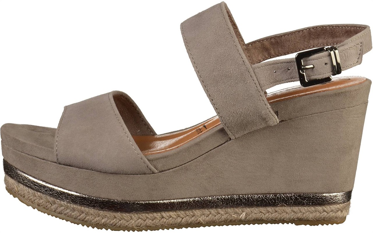 TAMARIS Klassische Sandalen grau