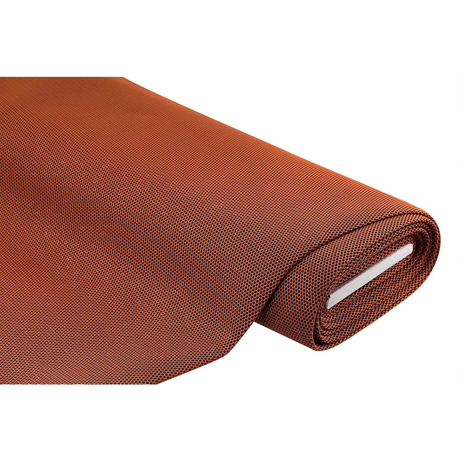 Möbelstoff 3D-Netzoptik, orange