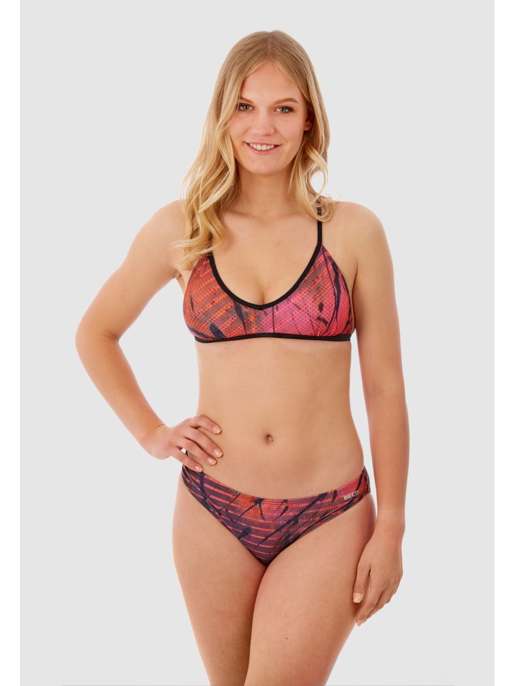 BECO the world of aquasports Bikini BEactive in pink-schwarz günstig kaufen