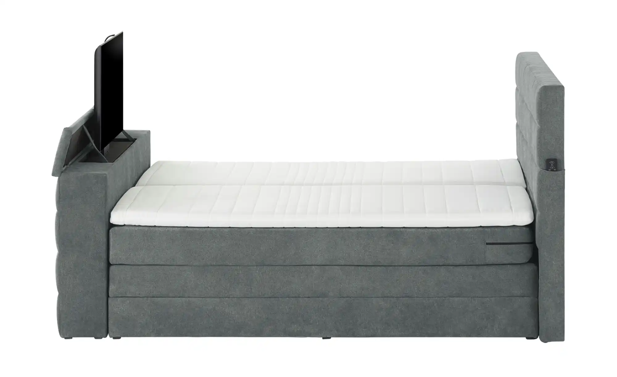 Primo TV-Motor-Boxspringbett mit motorischer TV-Halterung Dillon 2