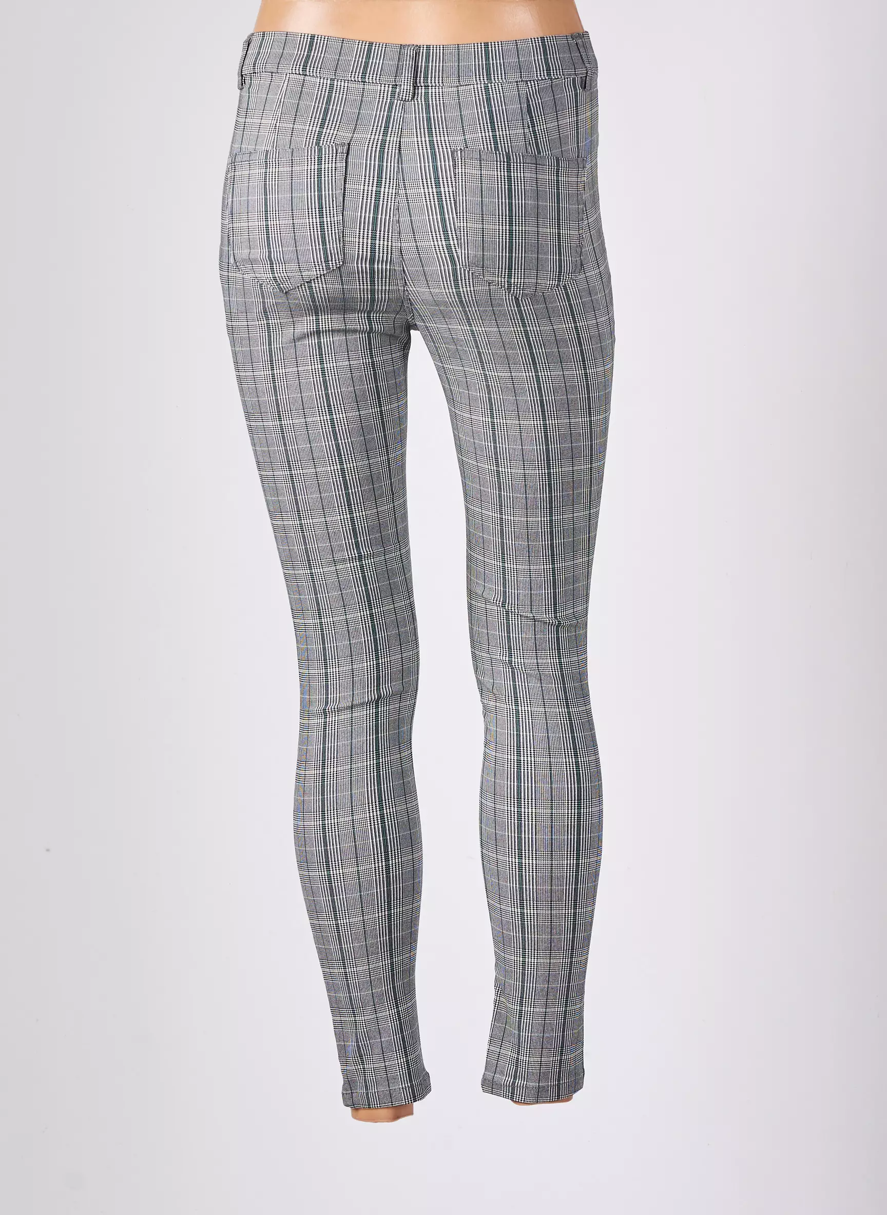 Cache Cache Pantalons Slim Femme couleur gris