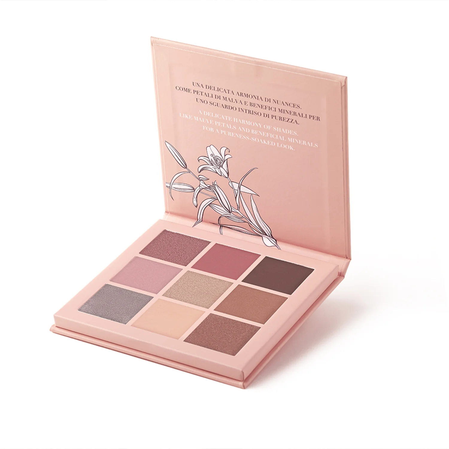 PURE BEAUTY EYES PALETTE - Paleta za oči, Kompaktno sjenilo