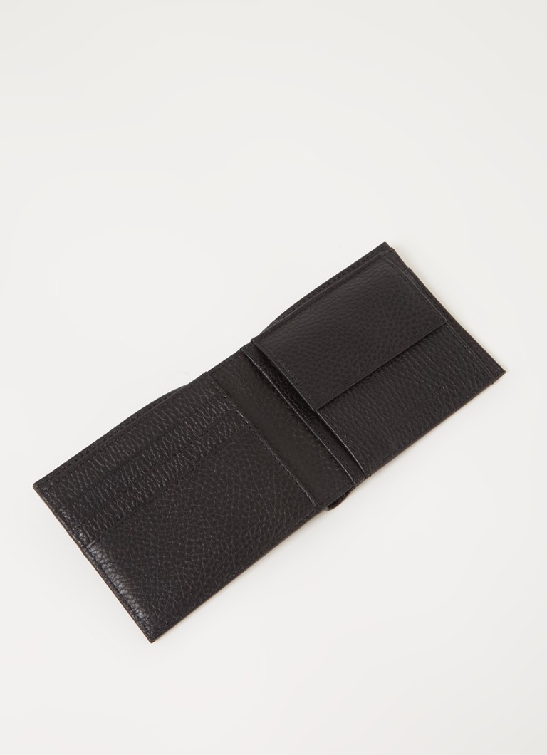 Portofel din piele cu logo-ul Emporio Armani