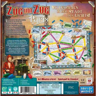 Zug um Zug: Paris (DE)