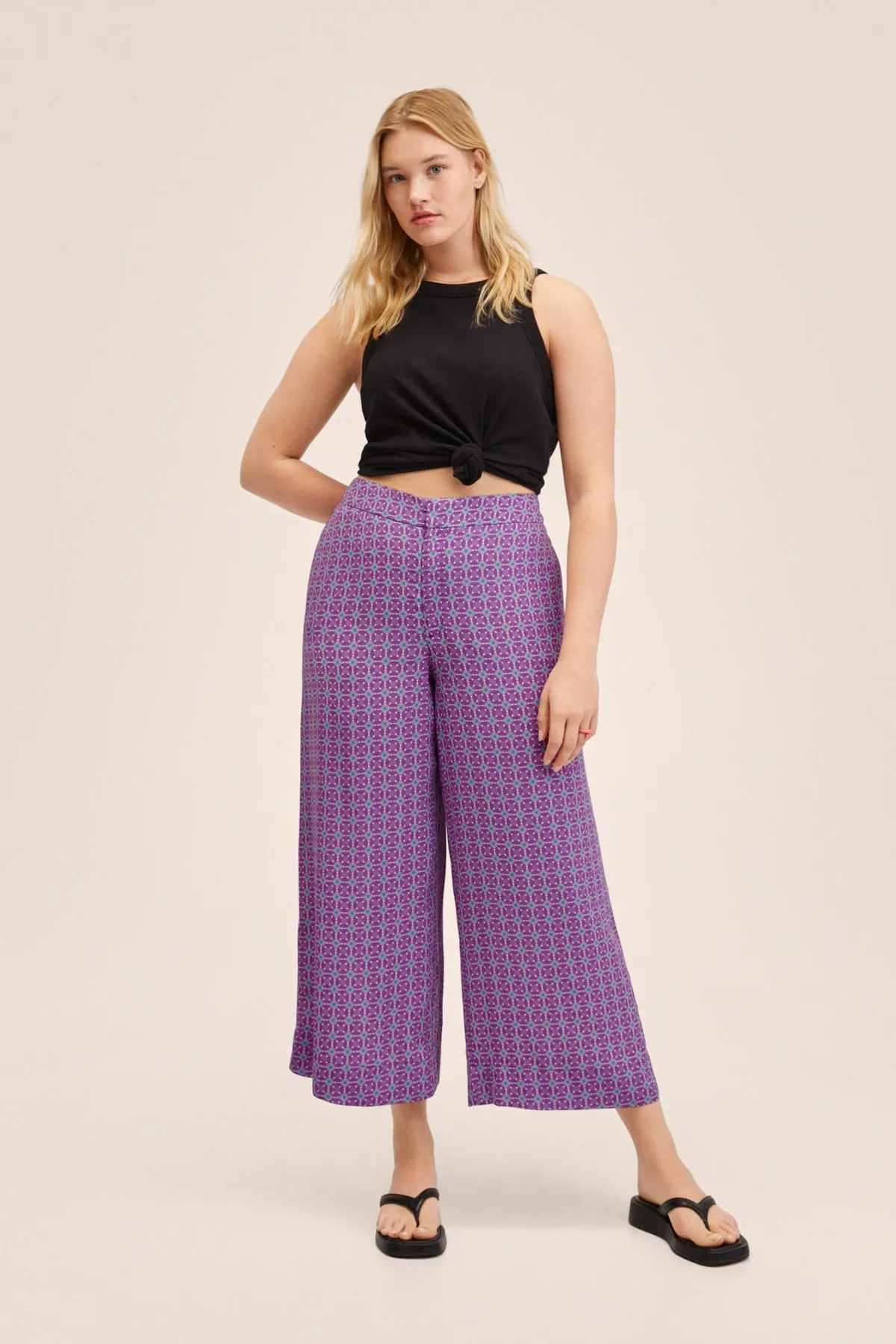 MANGO  27038638 Frau/Mädchen Flieder