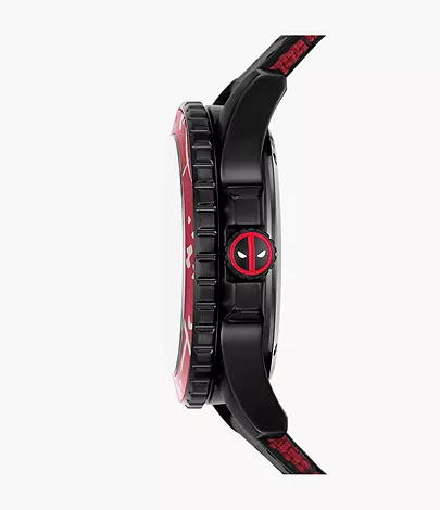 Fossil Uhr Marvel x Fossil DEADPOOL Automatikwerk Limited Edition