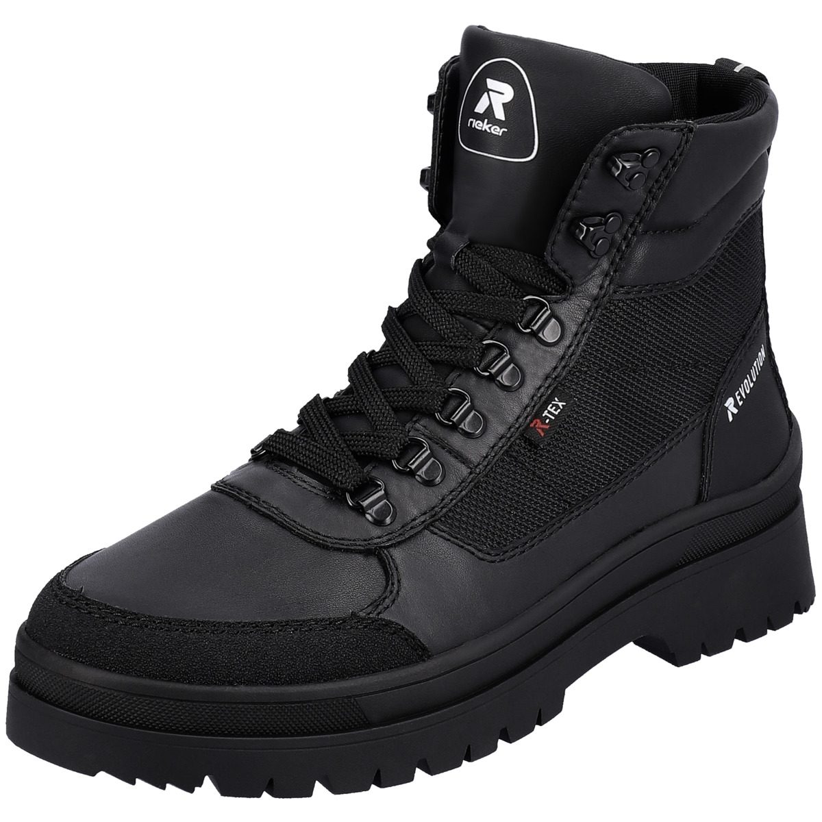 Rieker EVOLUTION U0270 Schnürboots schwarz