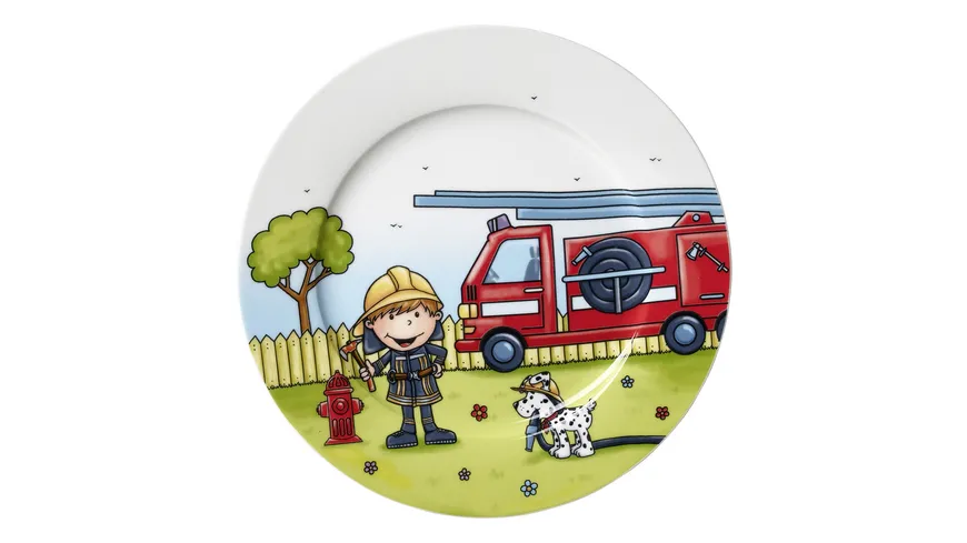 Ritzenhoff & Breker Teller Ø19cm Feuerwehrmann Bernie