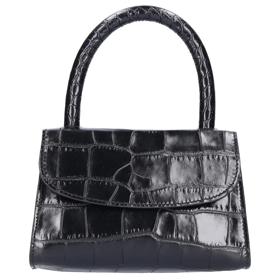 By FAR - Handtasche MINI Kalbsleder - schwarz
