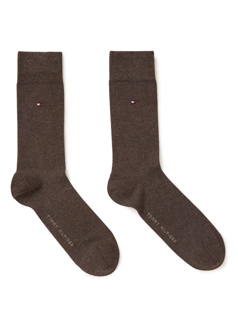 Șosete simple Tommy Hilfiger, pachet de 2