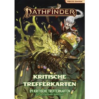 Pathfinder 2. Edition - Kritische Trefferkarten (DE)