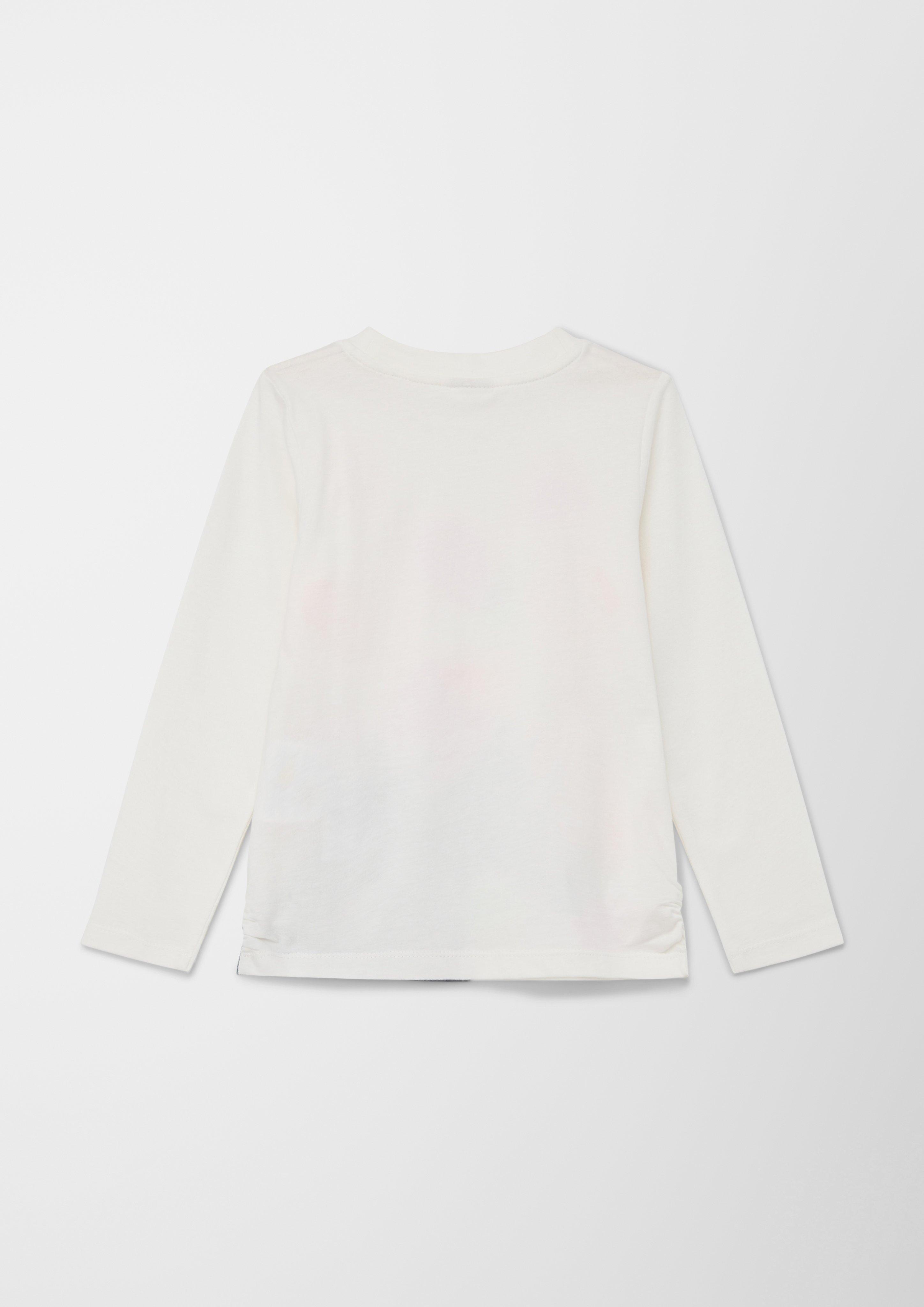 Longsleeve mit Pferdemotiv  2127423-0210