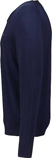 TOMMY HILFIGER Herren Strickpullover V-Kragen Baumwolle/Kaschmir Regular Fit