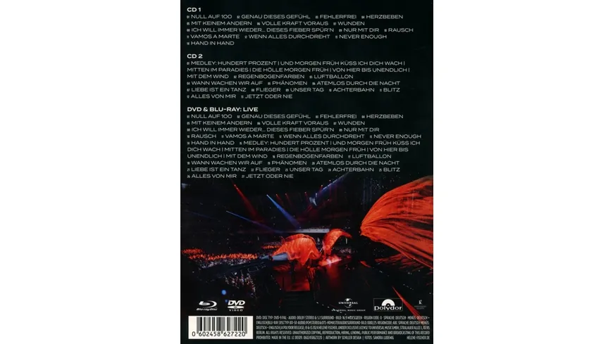 Rausch Live (Die Arena-Tour)  2CD/DVD/BR