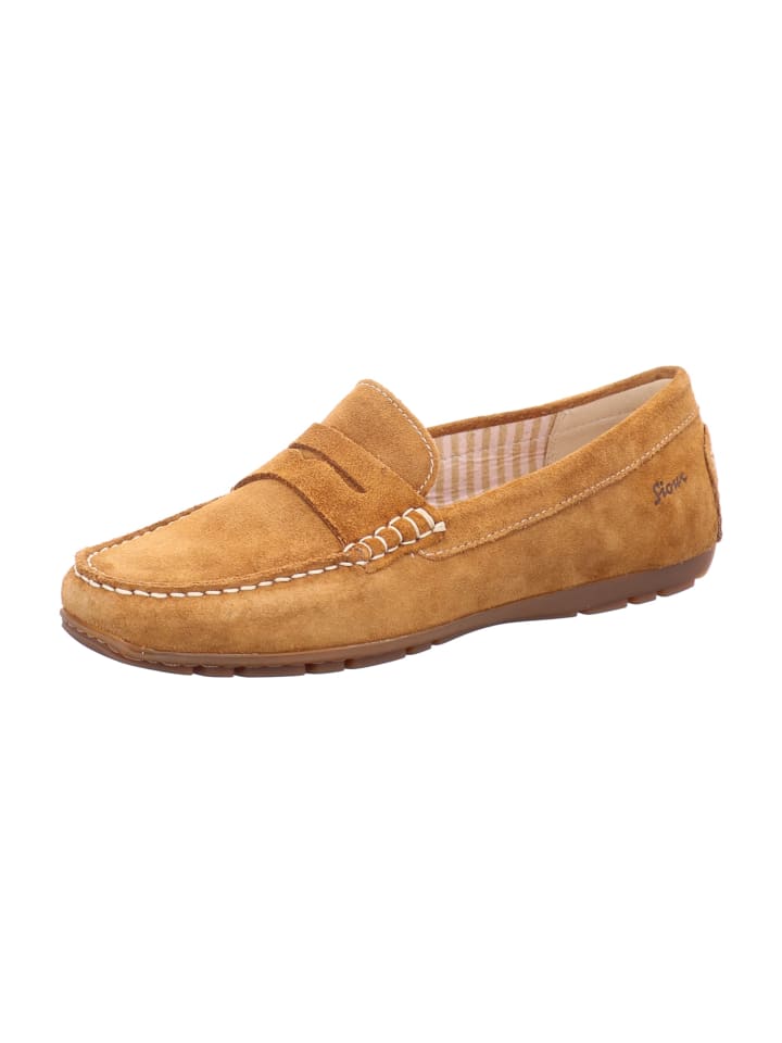 Sioux Mokassin Slipper in Braun günstig kaufen