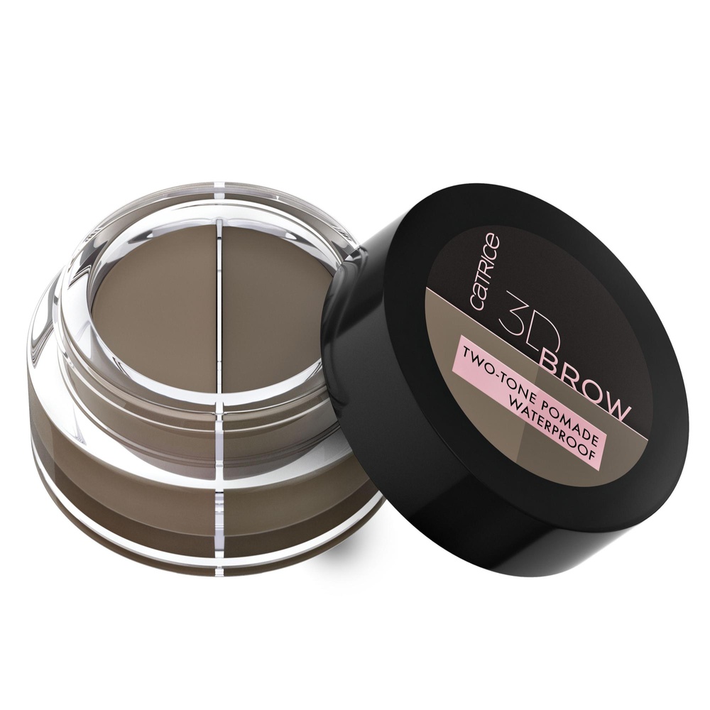 catrice 3D Brow Two-Tone Pomade Waterproof pommade sourcils teintée 010 Light To Medium Crayon Sourcils