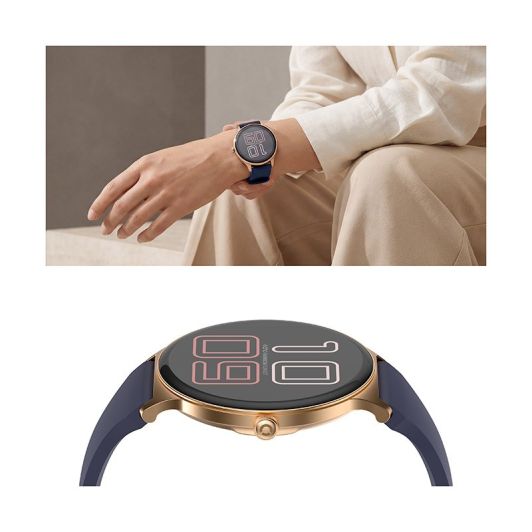 Ceas inteligent ECHO Rainbow Sunset - curea din piele