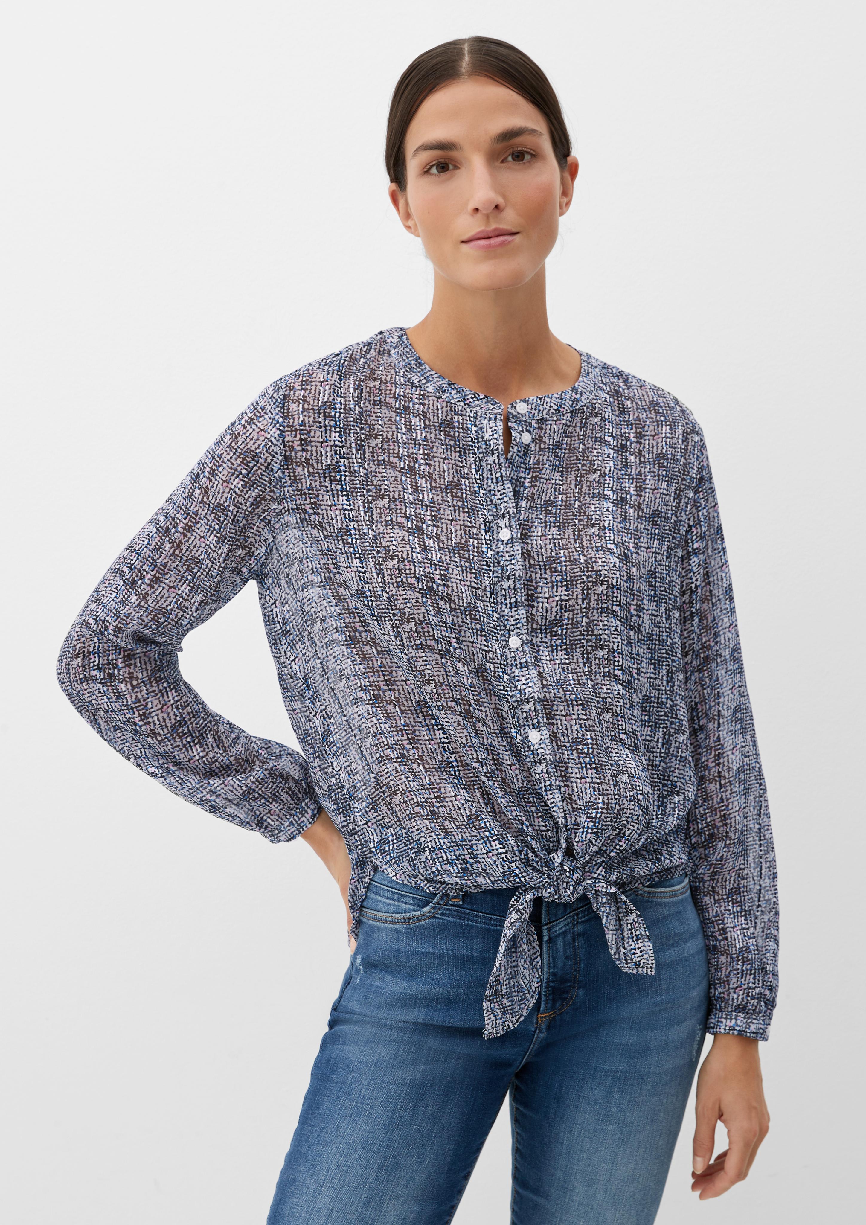 Bluse in semitransparenter Optik  2124777-02A2