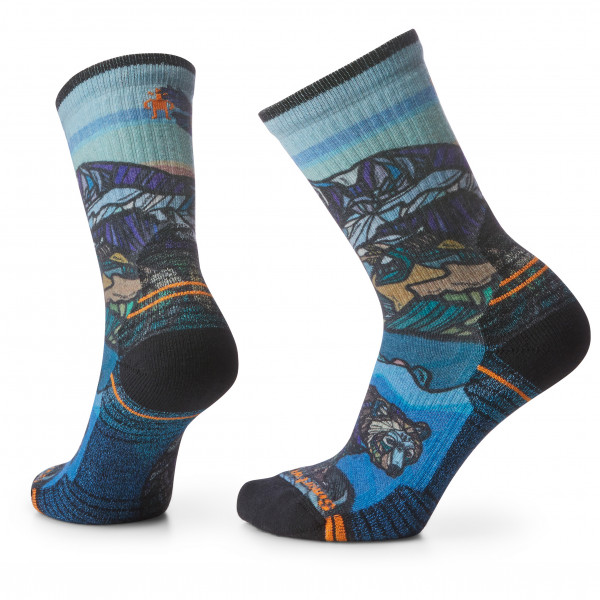 Smartwool - Women's Hike Light Cushion Icy Range Print Crew - Wandersocken