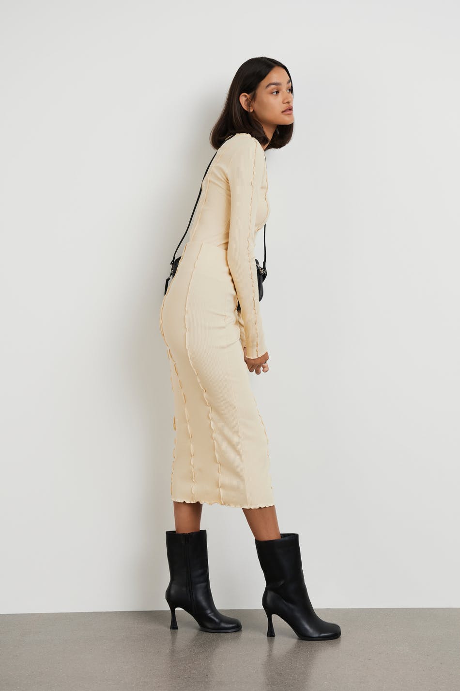 Blair rib skirt
