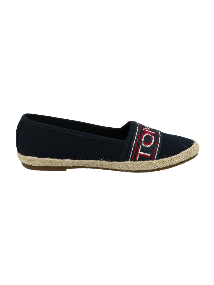 Tom Tailor Espadrilles in Blau günstig kaufen